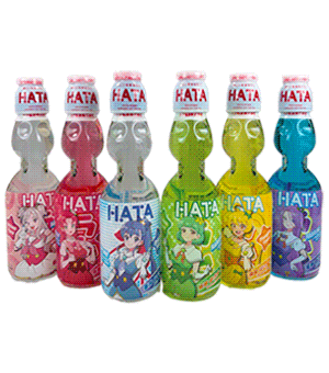 ハタ鉱泉オリジナルキャラクター　瓶ラムネ