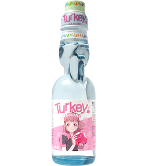 Turkey!ラムネ（ラベルデザイン全6種）