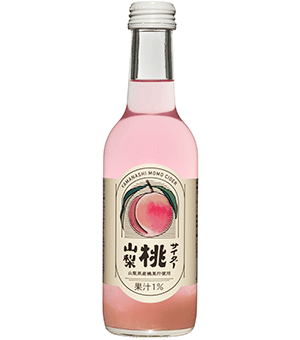 山梨桃サイダー